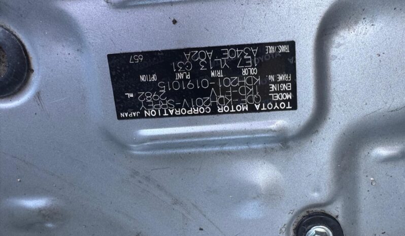 
								Toyota Hiace Super GL full									
